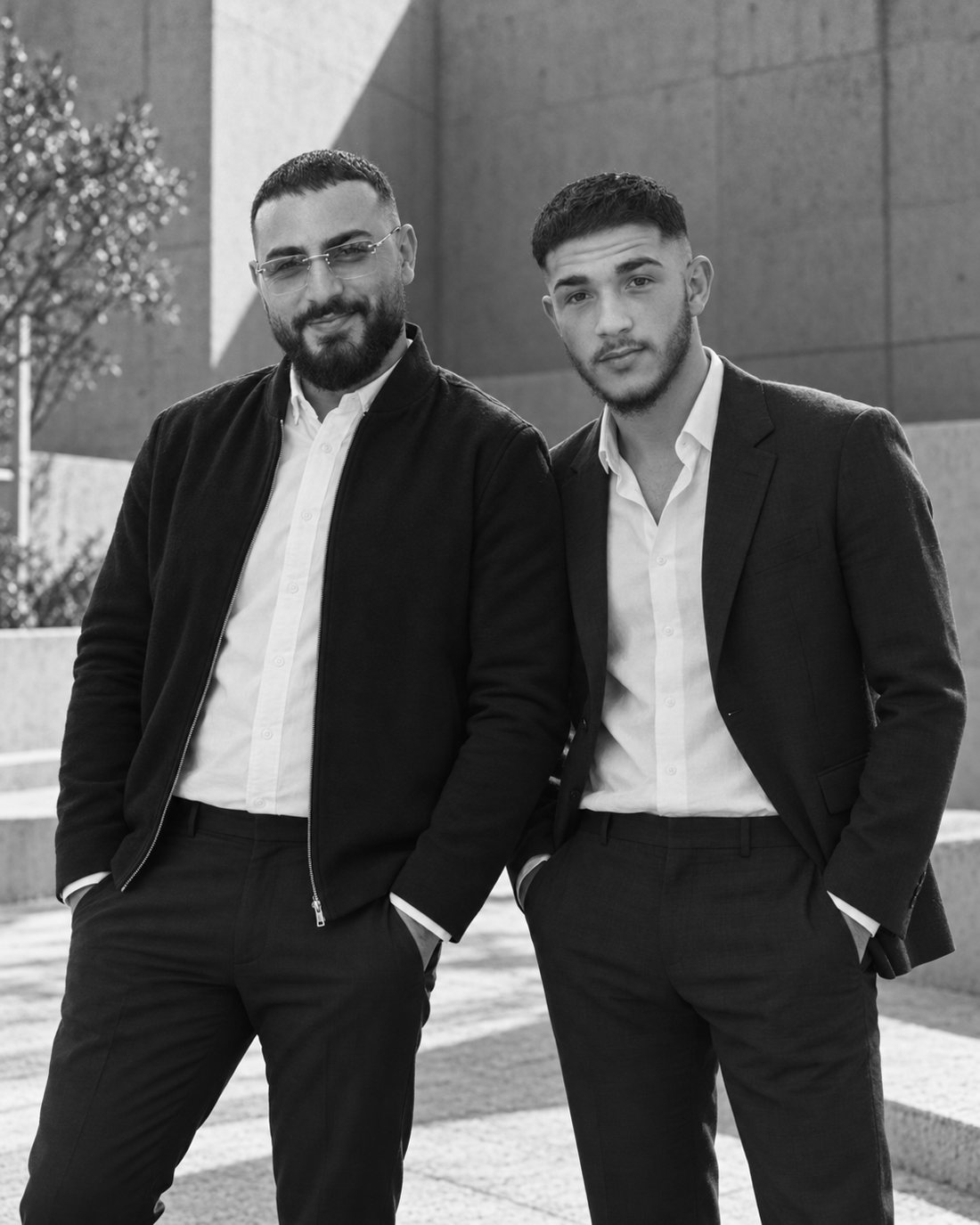 Zwei AMOZA Partner im gemeinsamen Porträt